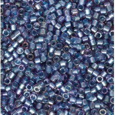 Miyuki delica Beads 11/0 - Fancy lined aqua pink DB-2388